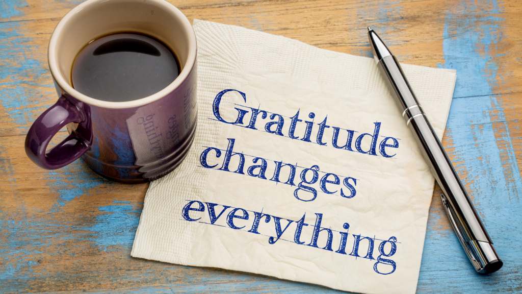 Gratitude Habits Improve Life